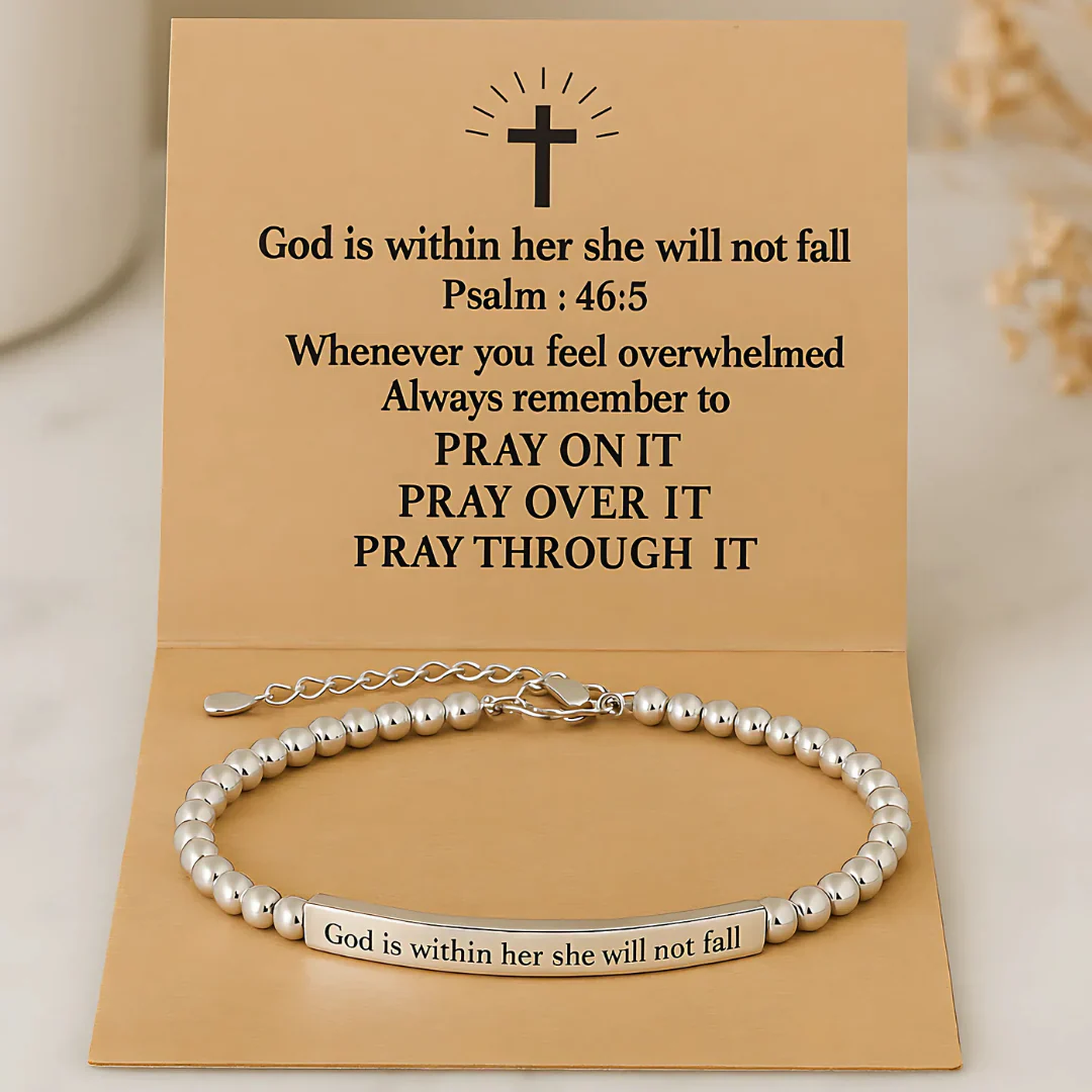 God is within her Bracelet - Image 7